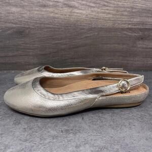 Softwalk Sheffield Slingback Flats Womens 7.5 Sandals Walking